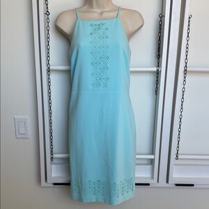 Banana Republic Light Blue Midi Dress